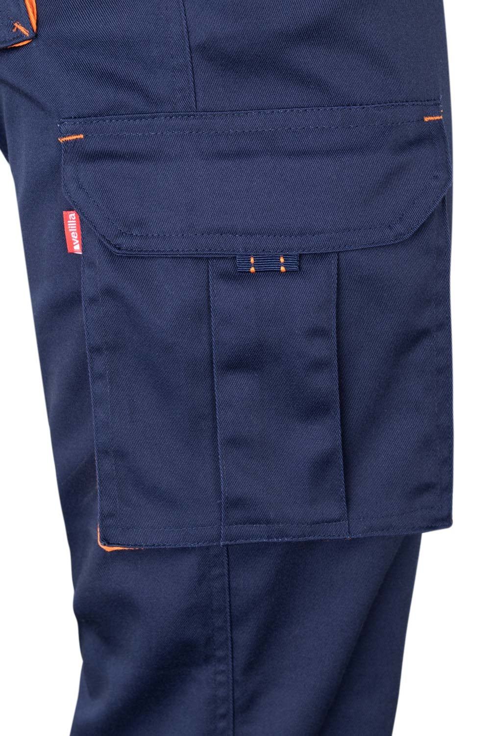 Pantalón stretch bicolor multibolsillos VELILLA 103024S - Imagen 125