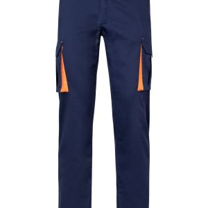 Pantalón stretch bicolor multibolsillos VELILLA 103024S