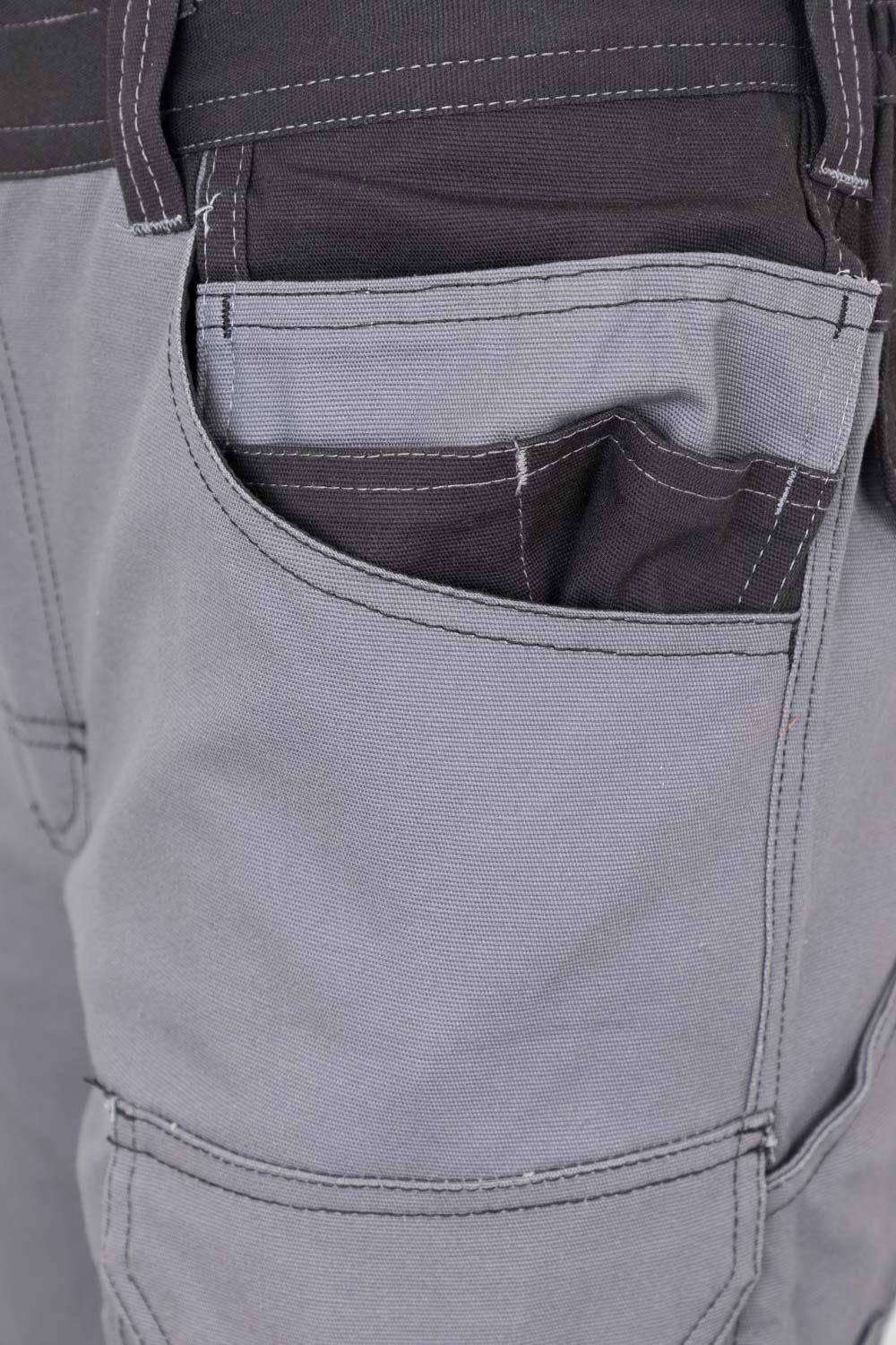 Bermudas canvas stretch bicolor con bolsillos flotantes VELILLA 103029S - Imagen 38