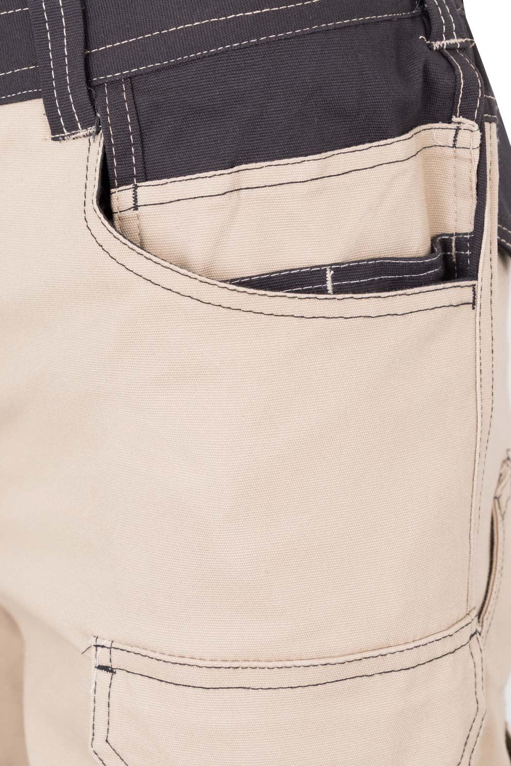 Bermudas canvas stretch bicolor con bolsillos flotantes VELILLA 103029S - Imagen 46