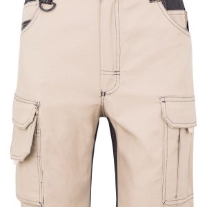 Bermudas canvas stretch bicolor con bolsillos flotantes VELILLA 103029S