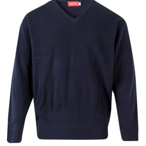 Jersey punto fino con cuello en pico VELILLA 104