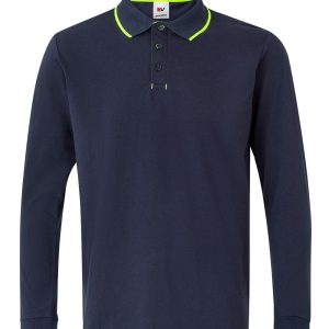 Polo bicolor manga larga VELILLA 105515