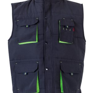 Chaleco acolchado bicolor multibolsillos VELILLA 205902