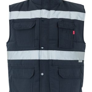 Chaleco acolchado multibolsillos con cintas VELILLA 205904