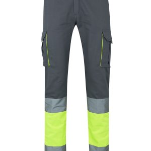 Pantalón 100% algodón bicolor multibolsillos VELILLA 303007