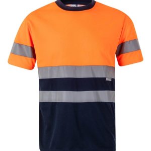 Camiseta técnica bicolor manga corta VELILLA 305506