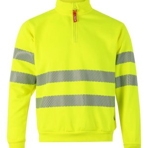Sudadera con media cremallera cinta segmentada VELILLA 305704