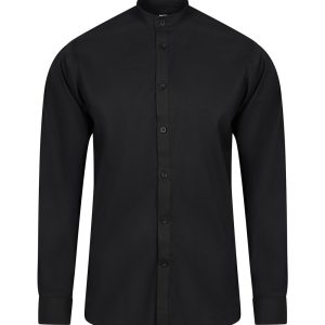 Camisa cuello tirilla stretch manga larga hombre VELILLA 405013S