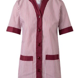 Chaqueta a rayas manga corta mujer VELILLA 579