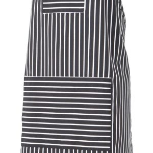 Delantal peto a rayas con bolsillo VELILLA PIMENTON