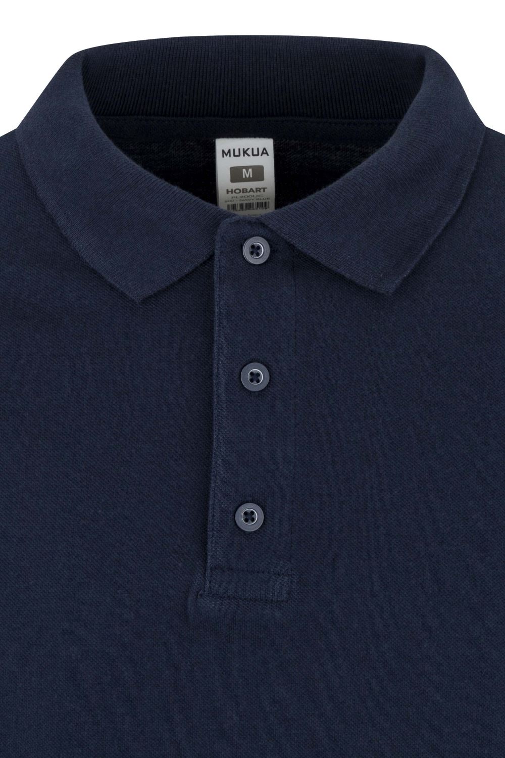 HOBART - POLO UNISEX MANGA LARGA 210 MUKUA PL200UC - Imagen 116