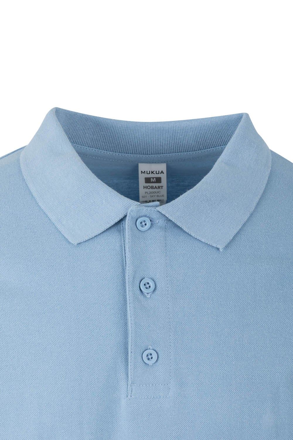 HOBART - POLO UNISEX MANGA LARGA 210 MUKUA PL200UC - Imagen 126