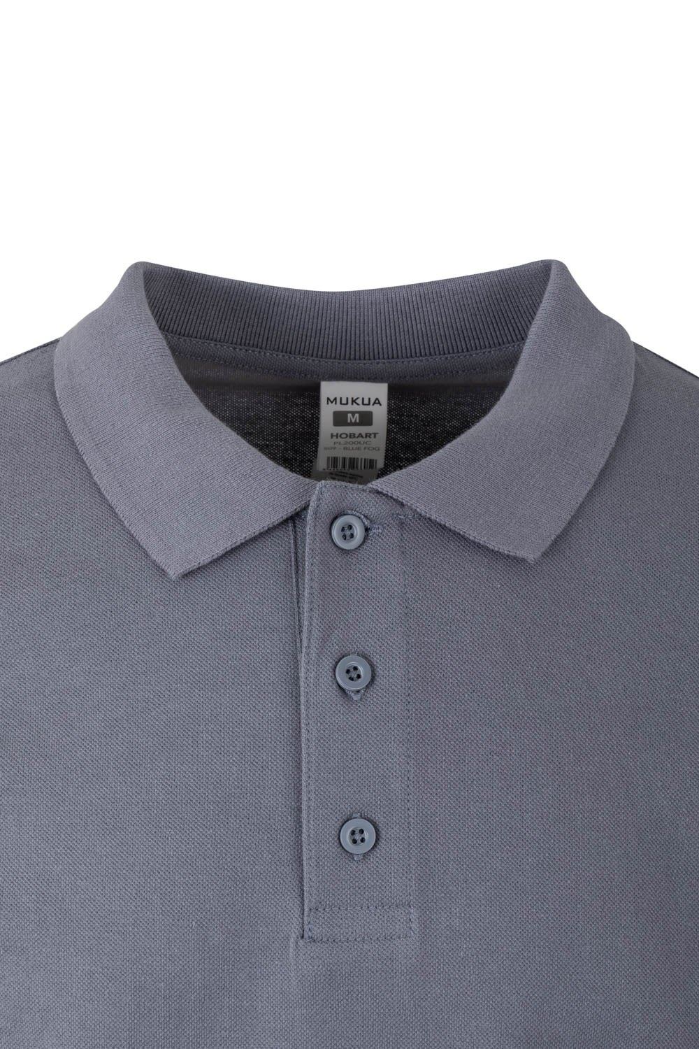 HOBART - POLO UNISEX MANGA LARGA 210 MUKUA PL200UC - Imagen 143