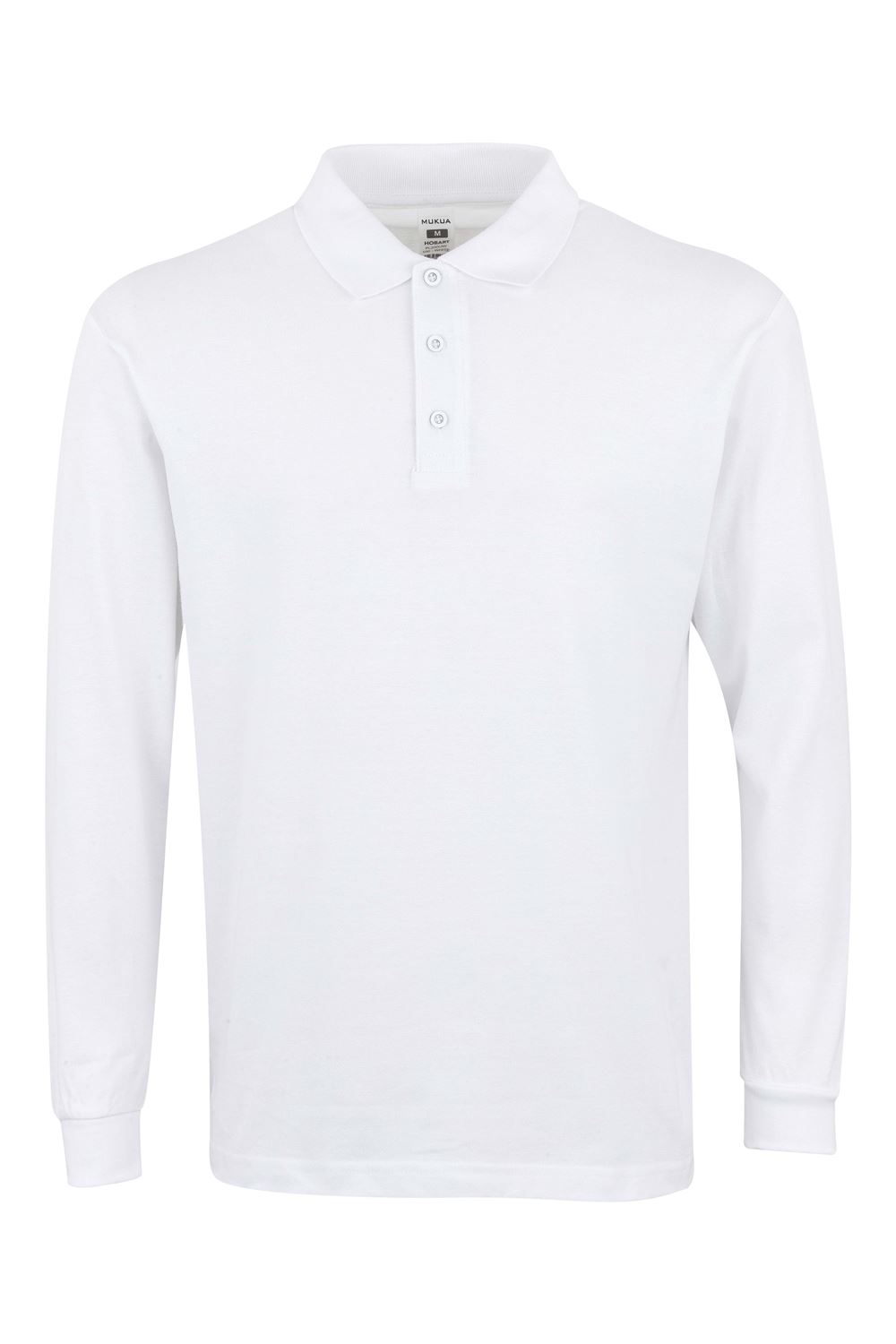 HOBART - POLO UNISEX MANGA LARGA 210 MUKUA PL200UW - Imagen 6